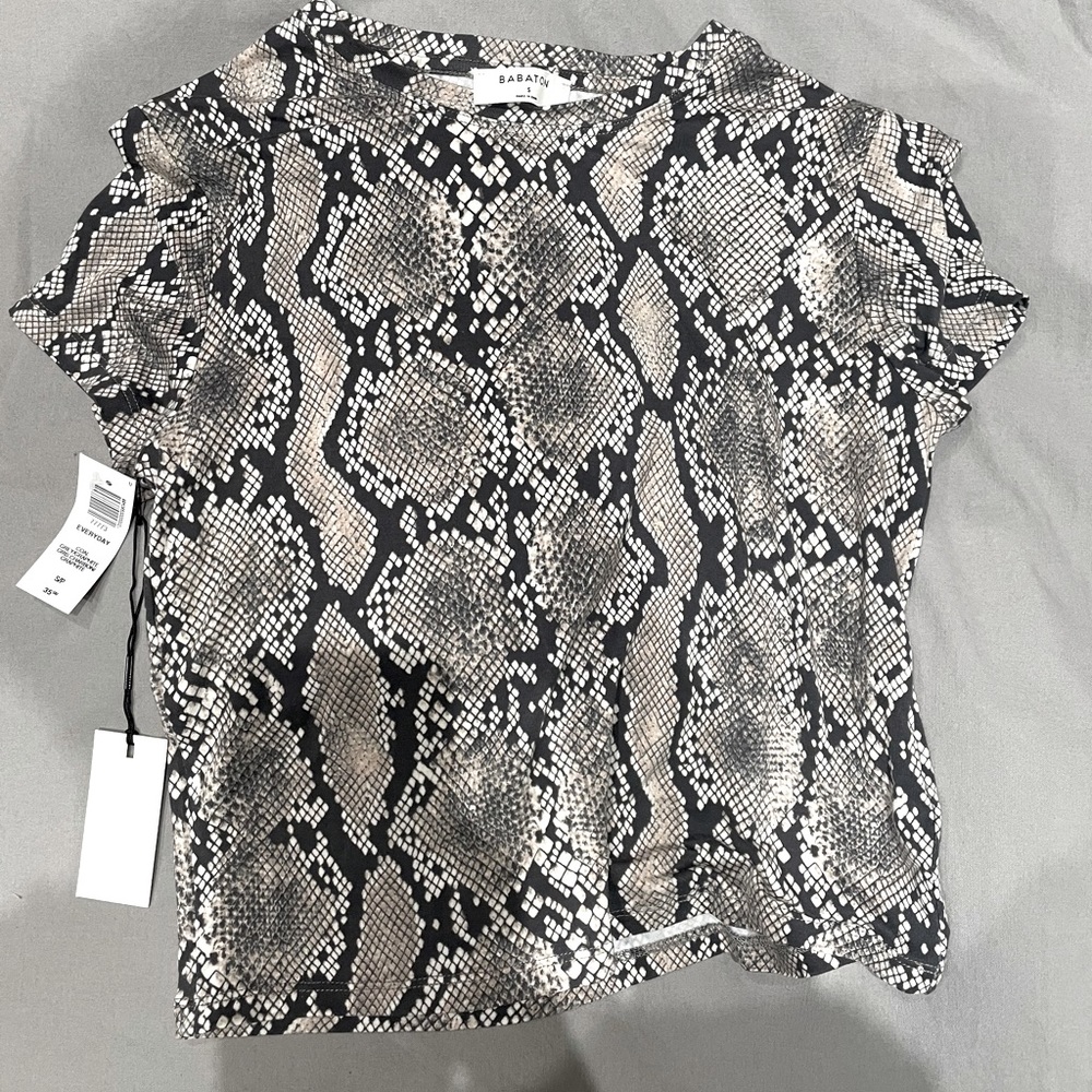 NEW Snake Print Tee